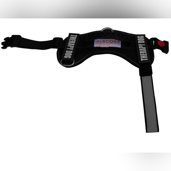 Albcorp Reflective Therapy Dog Harness Adjustable Straps Removable Patches, XS - Picture 4 of 12